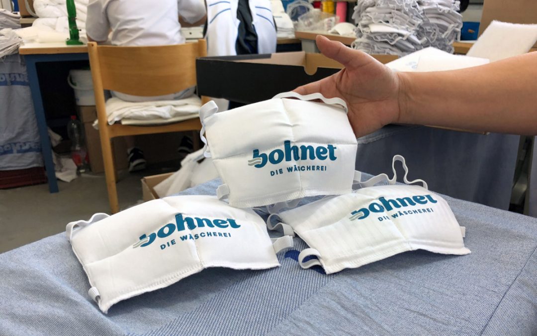 Bohnet produziert Mehrweg-Mund- und Nasenmasken