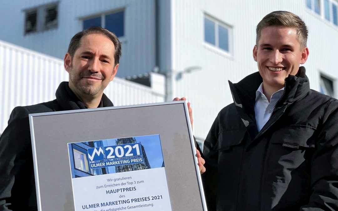 Unter Top 3 beim Ulmer Marketing Preis